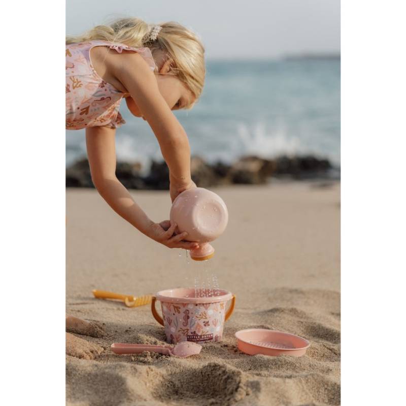 Little Dutch Beach set of 5 pcs Ocean dreams pink smilšu rotaļlietu komplekts Little Dutch Beach set of 5 pcs Ocean dreams pink smilšu rotaļlietu komplekts