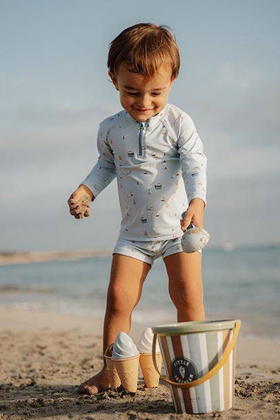 Little Dutch beach set ´Ice Cream – Vintage´ 14-piece smilšu rotaļlietu komplekts Little Dutch beach set ´Ice Cream – Vintage´ 14-piece smilšu rotaļlietu komplekts