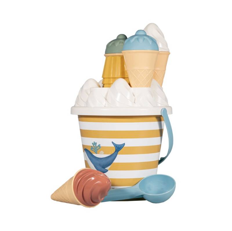 Little Dutch Ice cream beach set Ocean dreams blue smilšu rotaļlietu komplekts Little Dutch Ice cream beach set Ocean dreams blue smilšu rotaļlietu komplekts