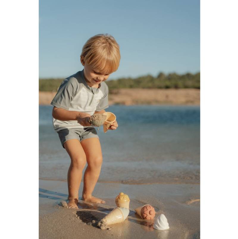 Little Dutch Ice cream set 9 pcs smilšu rotaļlietu komplekts Little Dutch Ice cream set 9 pcs smilšu rotaļlietu komplekts