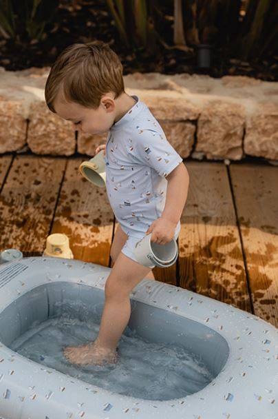 Little Dutch Inflatable Boat Sailors Bay piepūšamā laiva zila Little Dutch Inflatable Boat Sailors Bay piepūšamā laiva zila