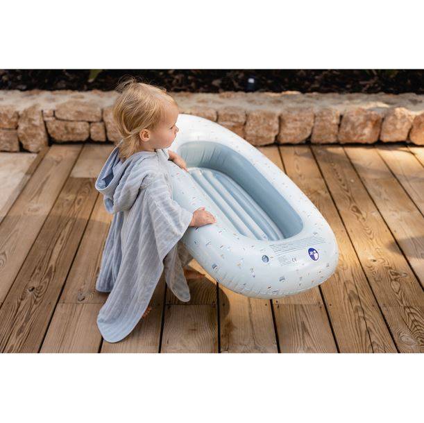 Little Dutch Inflatable Boat Sailors Bay piepūšamā laiva zila Little Dutch Inflatable Boat Sailors Bay piepūšamā laiva zila