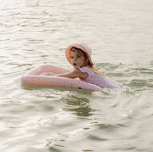 Little Dutch Lie-on float ´Little Pink Flowers´ piepūšamais peldmatracis Little Dutch Lie-on float ´Little Pink Flowers´ piepūšamais peldmatracis