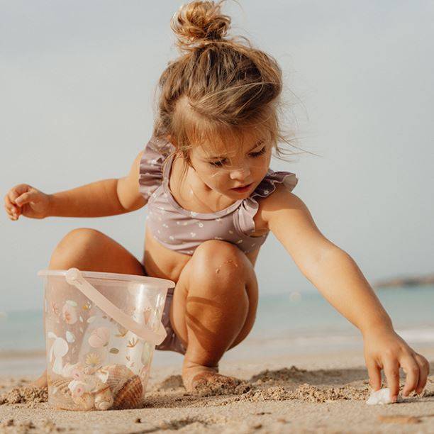 Little Dutch shell bucket Flowers & Butterflies pludmales spainītis Little Dutch shell bucket Flowers & Butterflies pludmales spainītis