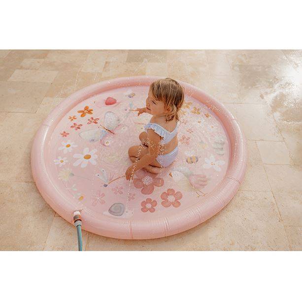 Little Dutch sprinkler mat Flowers & Butterflies ūdens rotaļu paklājiņš ar strūklaku Little Dutch sprinkler mat Flowers & Butterflies ūdens rotaļu paklājiņš ar strūklaku