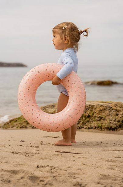 Little Dutch Swim Ring Little Pink Flowers peldriņķis rozā Little Dutch Swim Ring Little Pink Flowers peldriņķis rozā