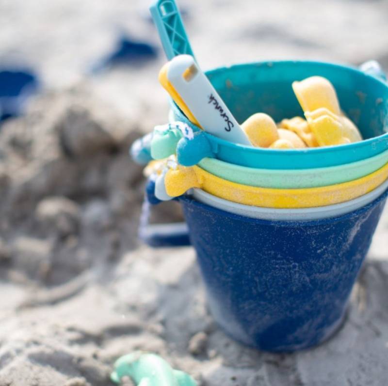 Scrunch bucket midnight blue silikona spainis Scrunch bucket midnight blue silikona spainis