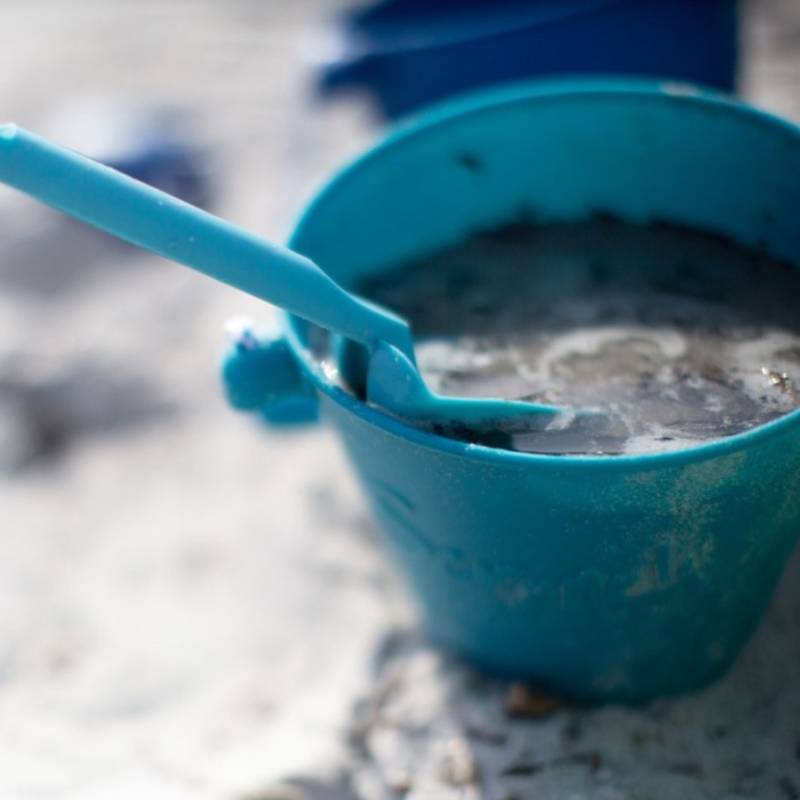 Scrunch spade petrol lāpstiņa