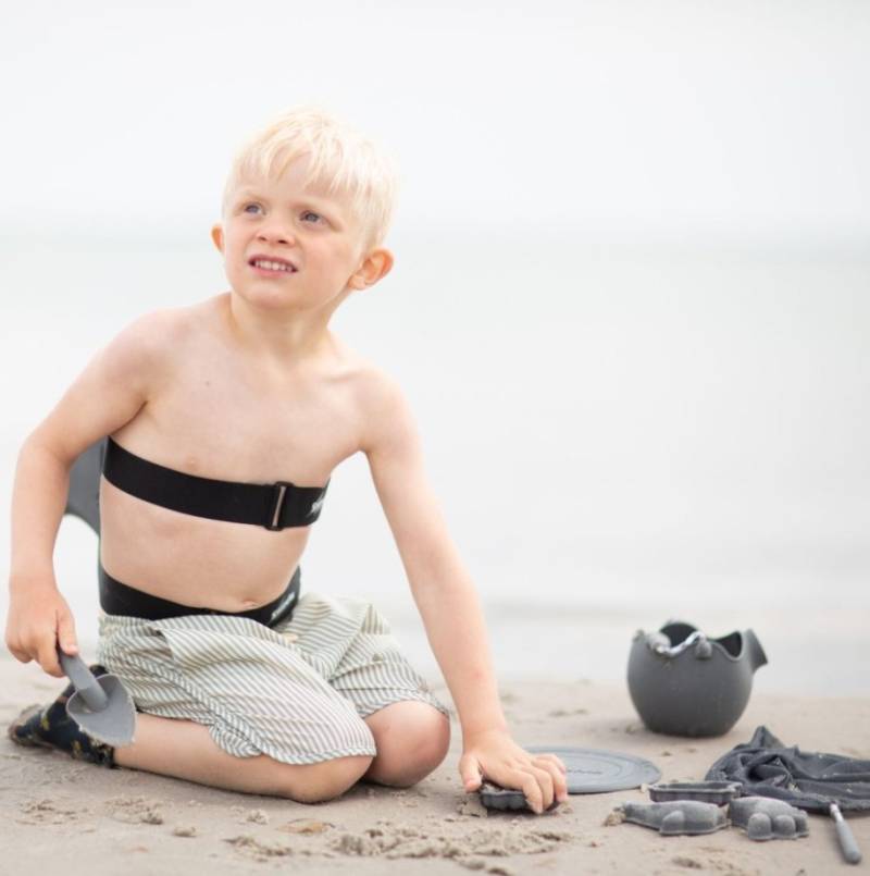 Scrunch watering can grey silikona lejkanna