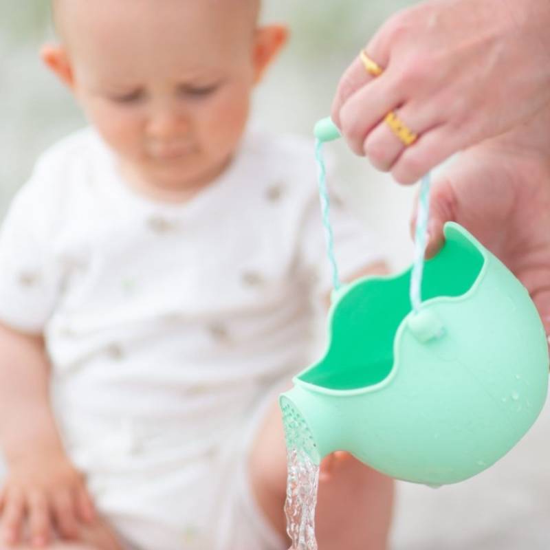 Scrunch watering can mint silikona lejkanna