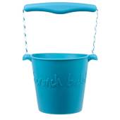 Scrunch bucket petrol silikona spainis