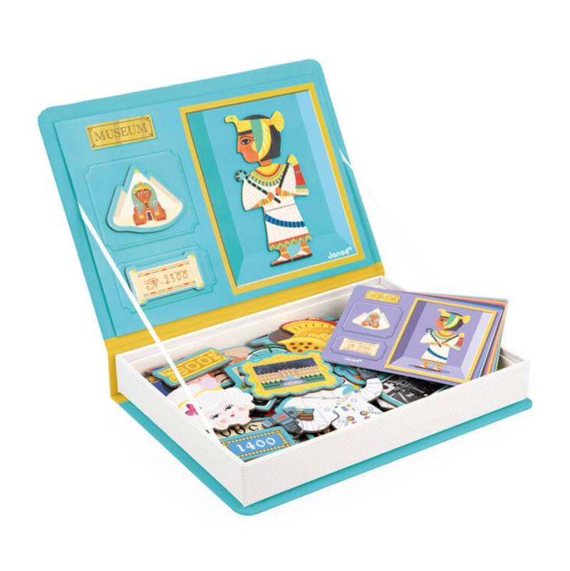 Janod Magnetic Book History magnētiskā grāmata - vēsture