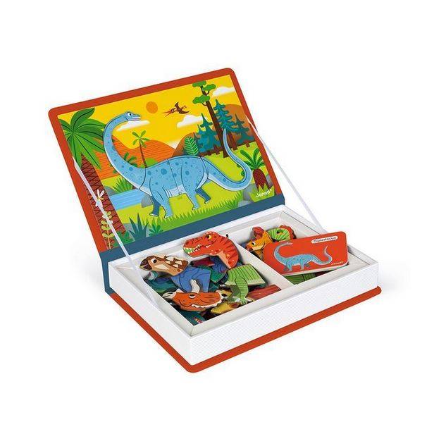 Janod Magnetic Book Dinosaurs magnētiskā grāmata - dinozauri Janod Magnetic Book Dinosaurs magnētiskā grāmata - dinozauri