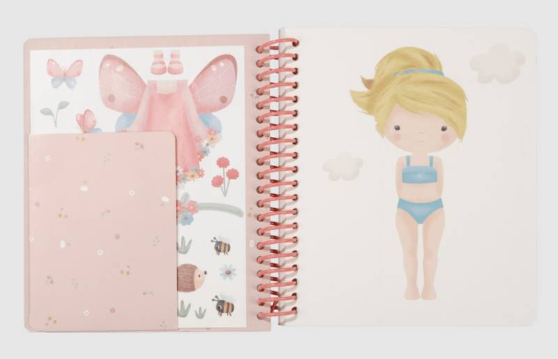 Little Dutch Dress me up book Rosa and Friends bērnu grāmatiņa ar 150+ uzlīmēm ``saģērb mani`` Little Dutch Dress me up book Rosa and Friends bērnu grāmatiņa ar 150+ uzlīmēm ``saģērb mani``