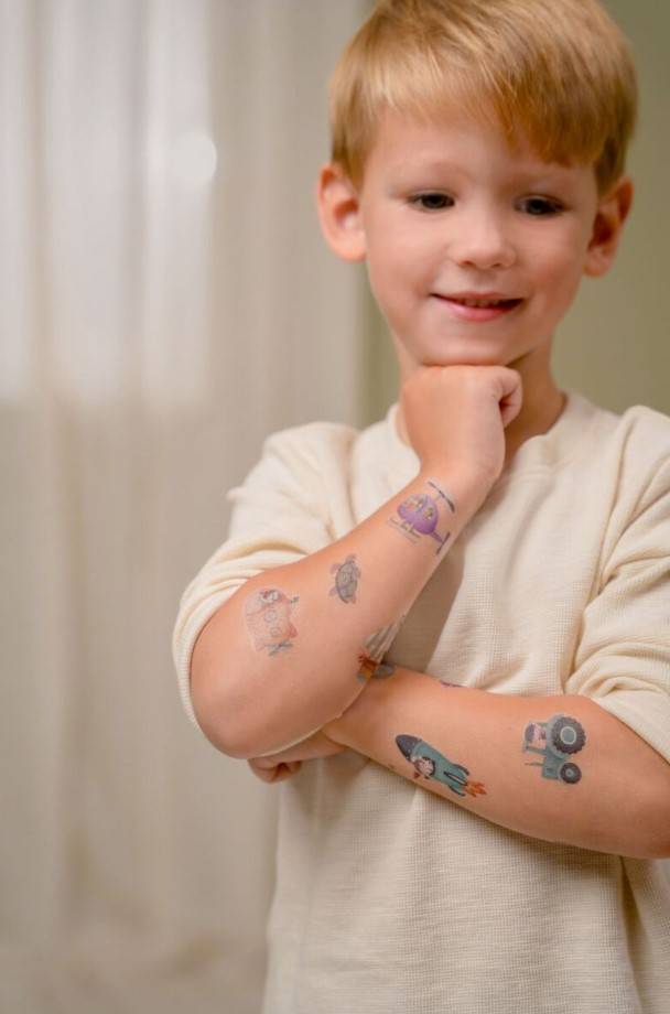 Little Dutch Tattoos Jim and Friends bērnu tetovējumi Little Dutch Tattoos Jim and Friends bērnu tetovējumi