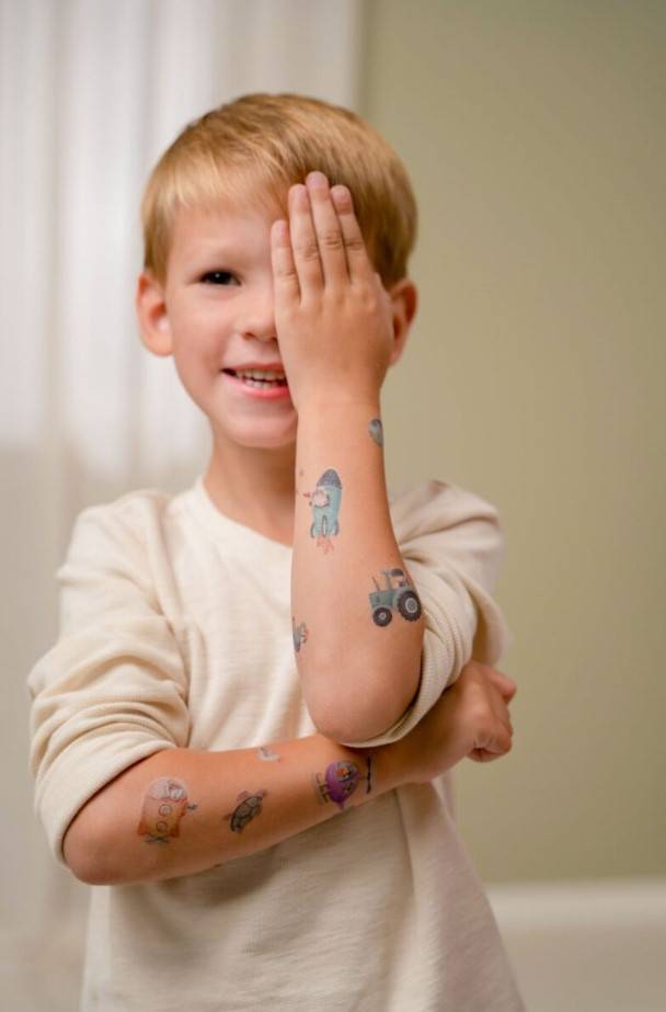 Little Dutch Tattoos Jim and Friends bērnu tetovējumi Little Dutch Tattoos Jim and Friends bērnu tetovējumi