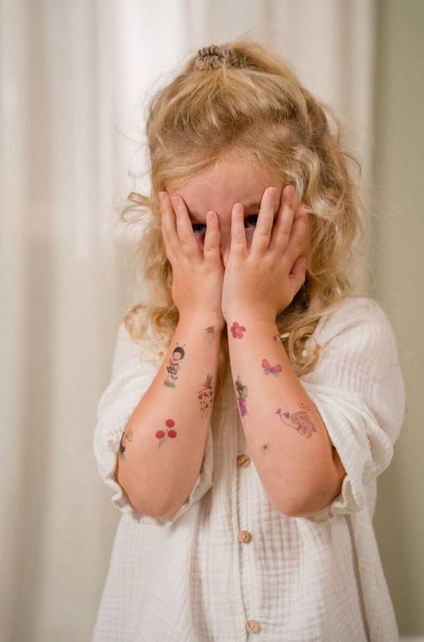 Little Dutch Tattoos Rosa and Friends bērnu tetovējumi Little Dutch Tattoos Rosa and Friends bērnu tetovējumi