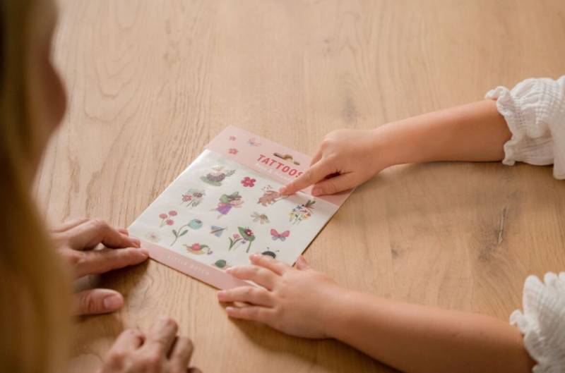 Little Dutch Tattoos Rosa and Friends bērnu tetovējumi Little Dutch Tattoos Rosa and Friends bērnu tetovējumi