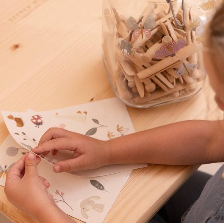 Little Dutch Window stickers Flowers and Butterflies logu uzlīmes Little Dutch Window stickers Flowers and Butterflies logu uzlīmes