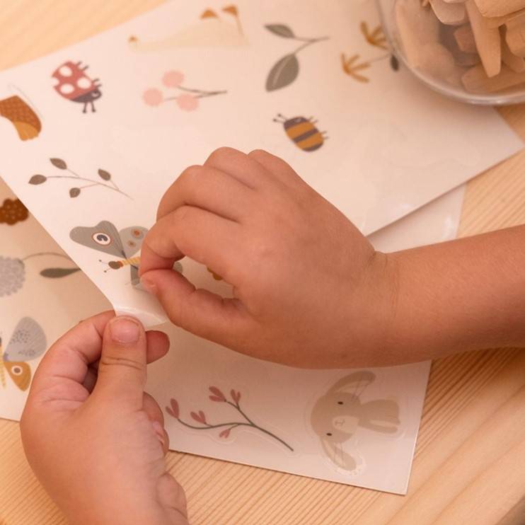 Little Dutch Window stickers Flowers and Butterflies logu uzlīmes Little Dutch Window stickers Flowers and Butterflies logu uzlīmes