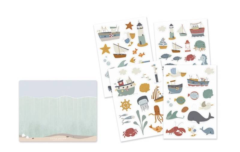 Little Dutch Window stickers Sailors Bay logu uzlīmes Little Dutch Window stickers Sailors Bay logu uzlīmes