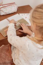 Little Dutch Dress me up book Rosa and Friends Fairy Garden bērnu grāmatiņa ar 150+ uzlīmēm 