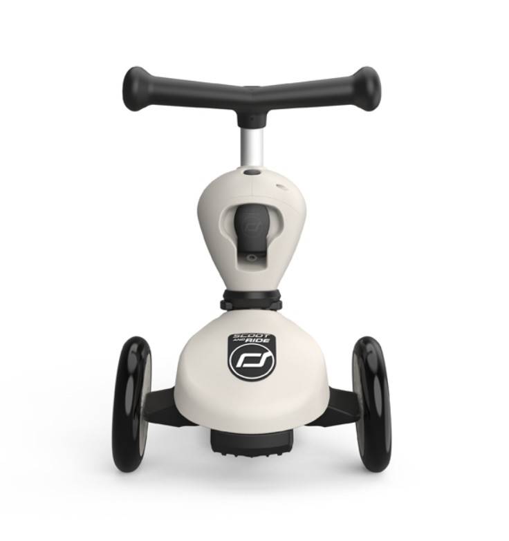 Scoot and Ride Highwaykick 1 ash skrejritenis pelēkbalts Scoot and Ride Highwaykick 1 ash skrejritenis pelēkbalts