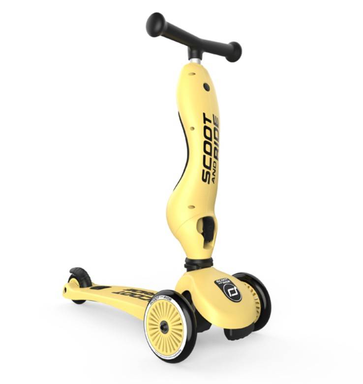 Scoot and Ride Highwaykick 1 lemon skrejritenis dzeltens Scoot and Ride Highwaykick 1 lemon skrejritenis dzeltens