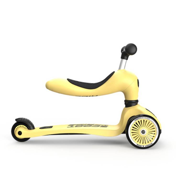 Scoot and Ride Highwaykick 1 lemon skrejritenis dzeltens Scoot and Ride Highwaykick 1 lemon skrejritenis dzeltens