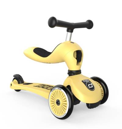Scoot and Ride Highwaykick 1 lemon skrejritenis dzeltens