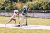 Scoot and Ride Highwaykick 3 LED steel skrejritenis tumši zils