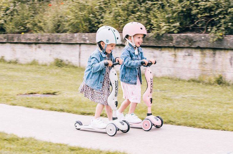 Scoot and Ride Helmet XXS-S rose ķivere rozā krāsā 45-51 cm. Scoot and Ride Helmet XXS-S rose ķivere rozā krāsā 45-51 cm.