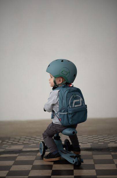 Scoot and Ride Helmet XXS-S steel ķivere zilā krāsā 45-51 cm. Scoot and Ride Helmet XXS-S steel ķivere zilā krāsā 45-51 cm.
