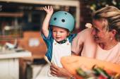 Scoot and Ride Helmet XXS-S steel ķivere zilā krāsā 45-51 cm.