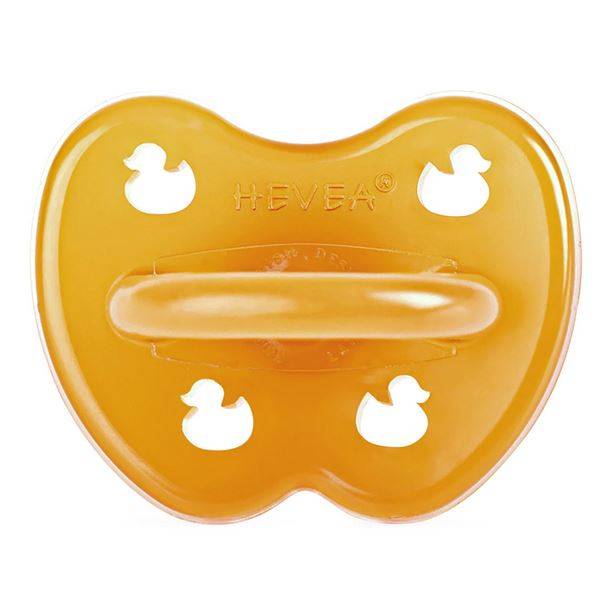 Hevea Classic Pacifier 0-3 months - Symmetrical dabīgā kaučuka knupītis 0-3 mēn. taisns Hevea Classic Pacifier 0-3 months - Symmetrical dabīgā kaučuka knupītis 0-3 mēn. taisns