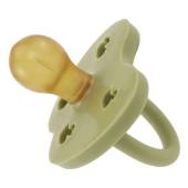 Hevea Pacifier - Hunter Green Round dabīgā kaučuka knupītis 3-36 mēn. apaļš