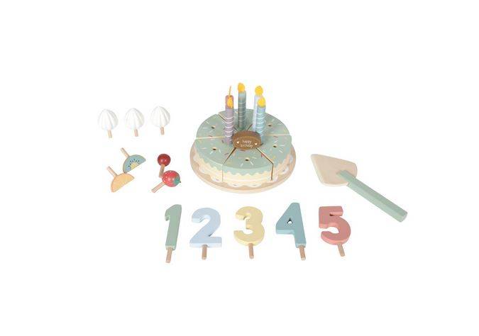 Dzimšanas dienas kūka ar cipariem un rotājumiem Birthday cake Dzimšanas dienas kūka ar cipariem un rotājumiem Birthday cake