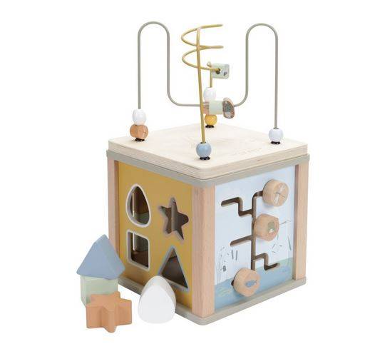 Little Dutch Activity Cube Little Goose aktivitātes kubs Little Dutch Activity Cube Little Goose aktivitātes kubs