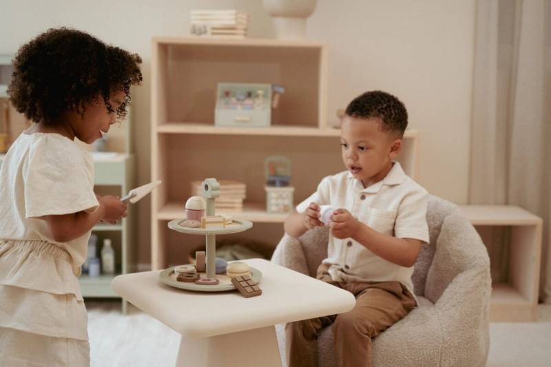 Little Dutch Cake Stand Set FSC koka kūku statīvs