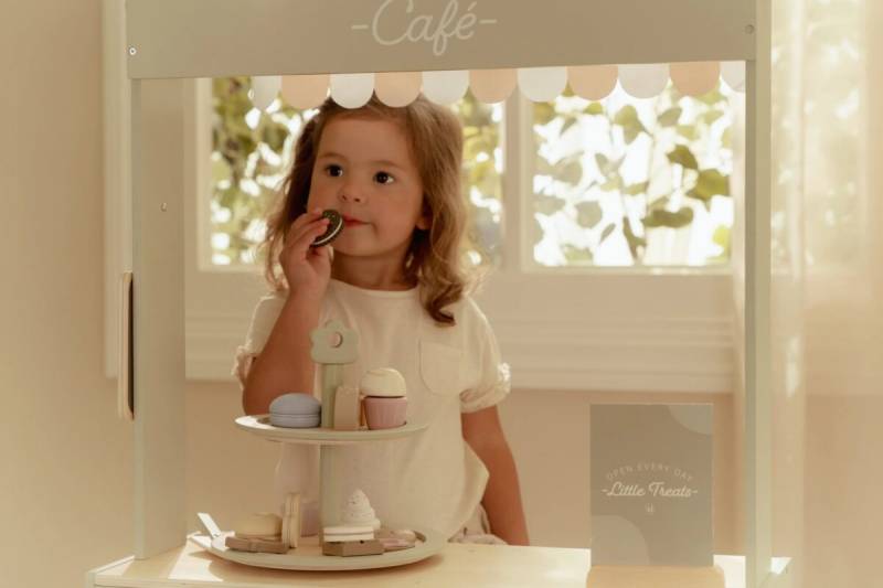 Little Dutch Cake Stand Set FSC koka kūku statīvs