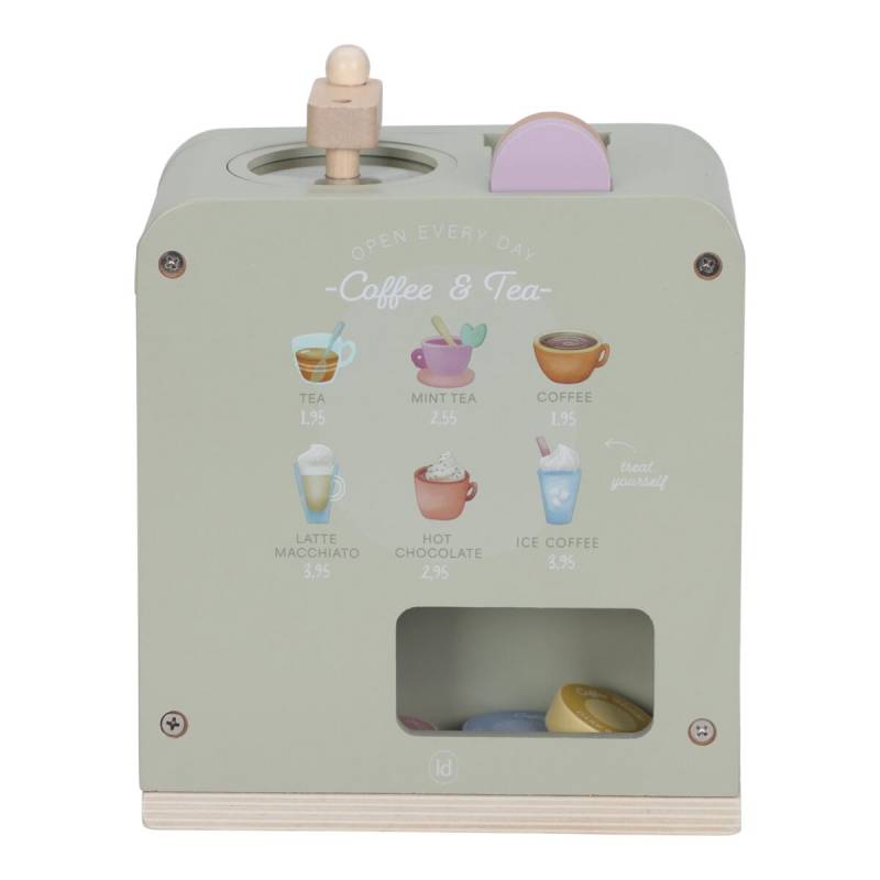 Little Dutch Coffee Machine Set FSC koka kafijas aparāts Little Dutch Coffee Machine Set FSC koka kafijas aparāts