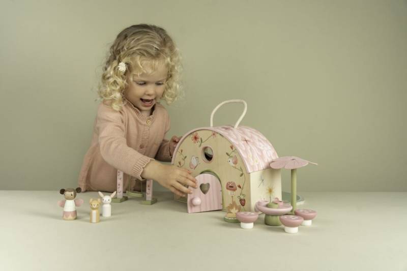 Little Dutch Fairy House Fairy Garden koka mājiņa pasaku fejām Little Dutch Fairy House Fairy Garden koka mājiņa pasaku fejām