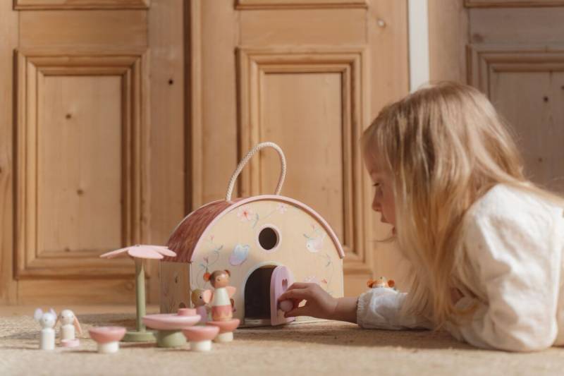 Little Dutch Fairy House Fairy Garden koka mājiņa pasaku fejām Little Dutch Fairy House Fairy Garden koka mājiņa pasaku fejām