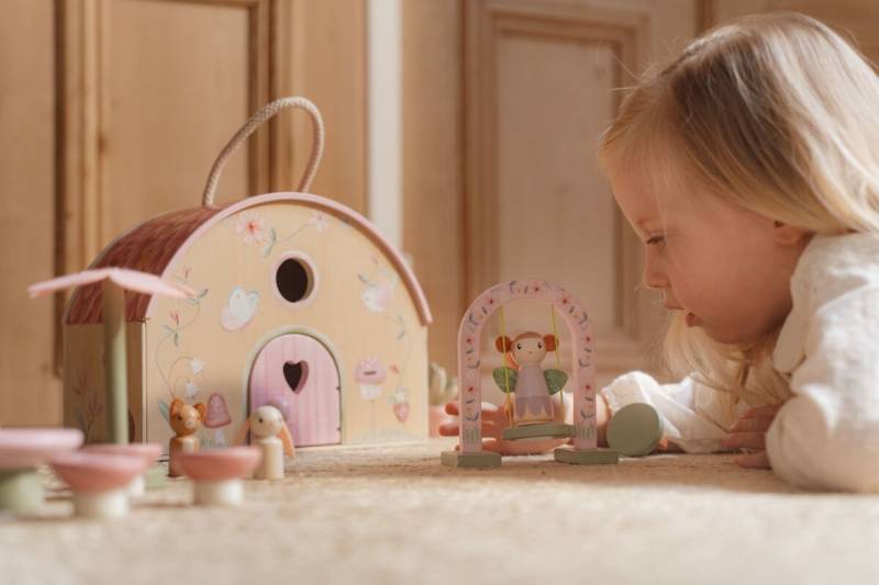 Little Dutch Fairy House Fairy Garden koka mājiņa pasaku fejām Little Dutch Fairy House Fairy Garden koka mājiņa pasaku fejām