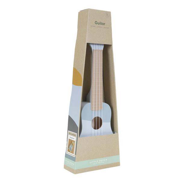 Little Dutch guitar Blue koka ģitāra zilā krāsā Little Dutch guitar Blue koka ģitāra zilā krāsā