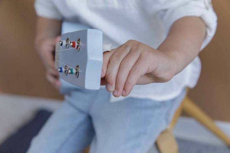 Little Dutch guitar Blue koka ģitāra zilā krāsā Little Dutch guitar Blue koka ģitāra zilā krāsā