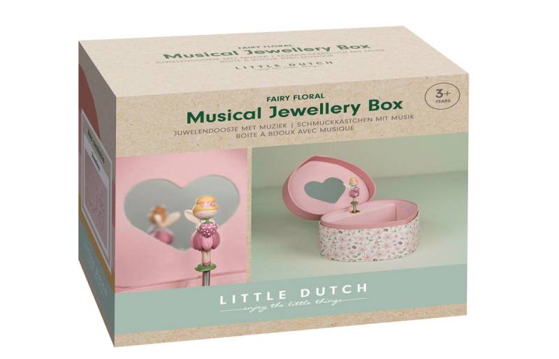 Little Dutch Jewellery Box with Music Fairy Garden muzikāla kastīte rotaslietām