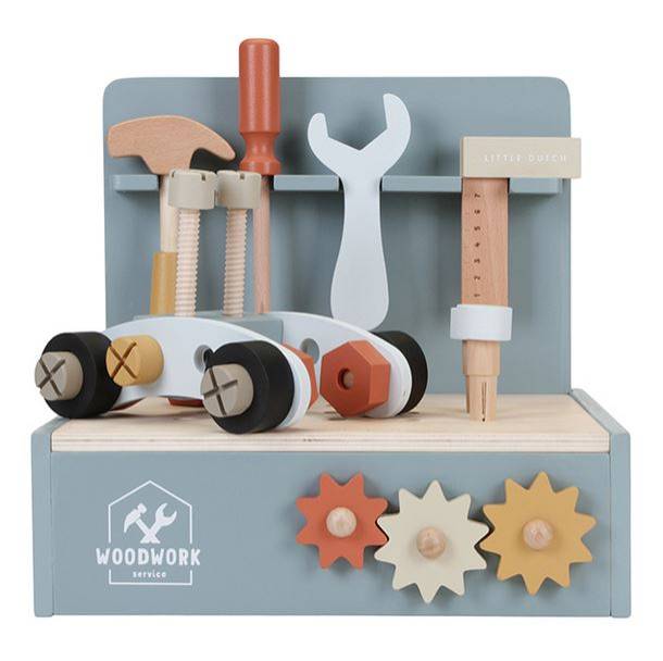 Little Dutch Mini workbench mazais koka darbagalds Little Dutch Mini workbench mazais koka darbagalds