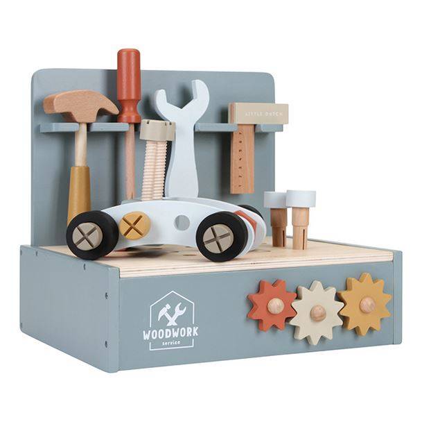 Little Dutch Mini workbench mazais koka darbagalds Little Dutch Mini workbench mazais koka darbagalds