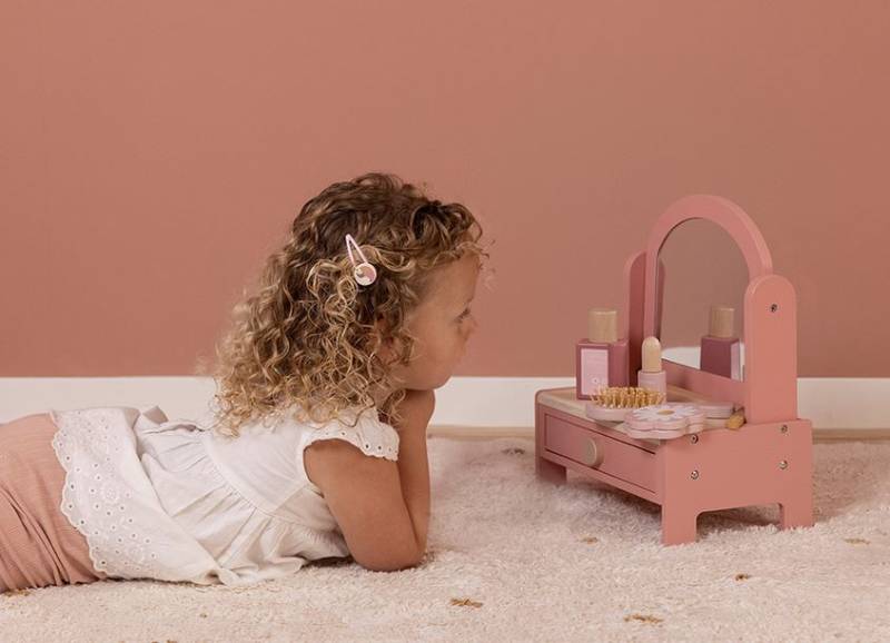 Little Dutch Vanity Table koka spoguļgaldiņš Little Dutch Vanity Table koka spoguļgaldiņš